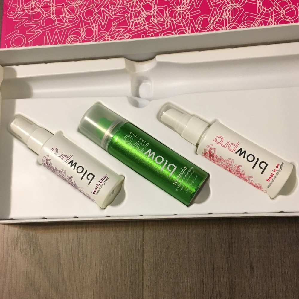 New Blow Pro Lot of 3 Minis Primer Spray & Mist